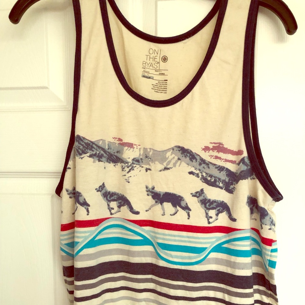 On the byas tank top